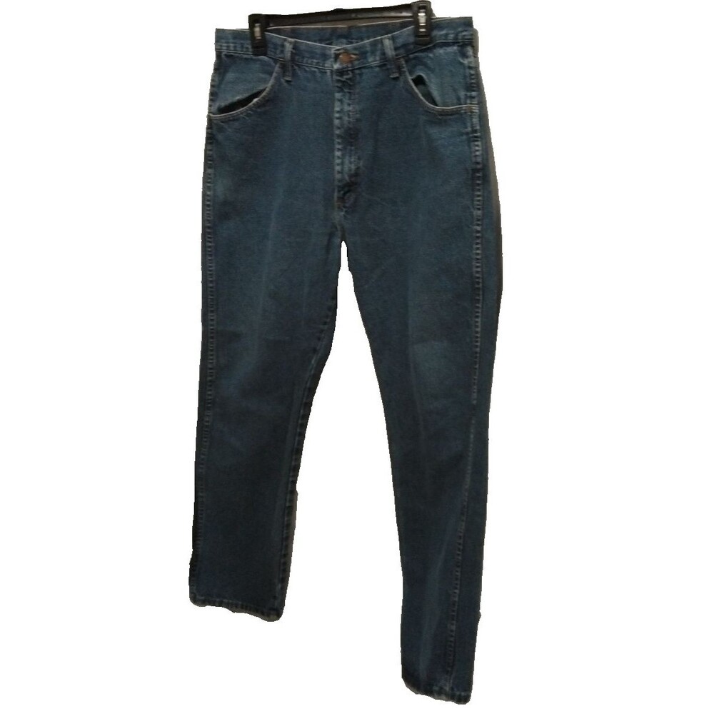 rustler jeans for men No Tag Measure 34x32 Med Wash Boot cut